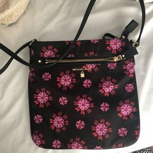 MICHAEL KORS FLORAL CROSSBODY BAG